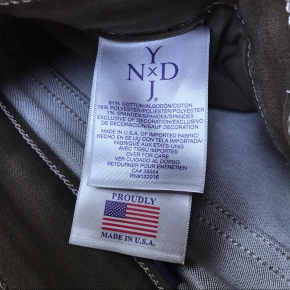 NYDJ Brown Stretch Legging Jeans, EUC, 8 - Picture 8 of 13